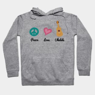 Ukulele Uke Music Gift Hoodie